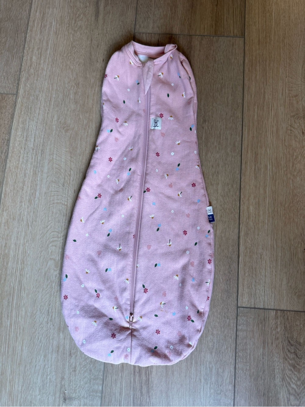 ErgoPouch Pink Cocoon Swaddle Sleep Sack 1.0 TOG